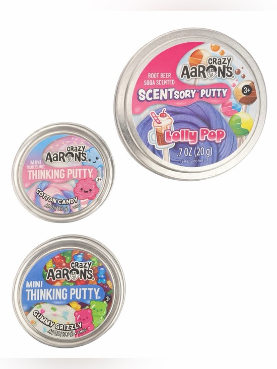 Crazy Aarons Other - Crazy Aarons Bundle Trio- Scentsory + Mini Set. ASMR Stress Relief Toy.